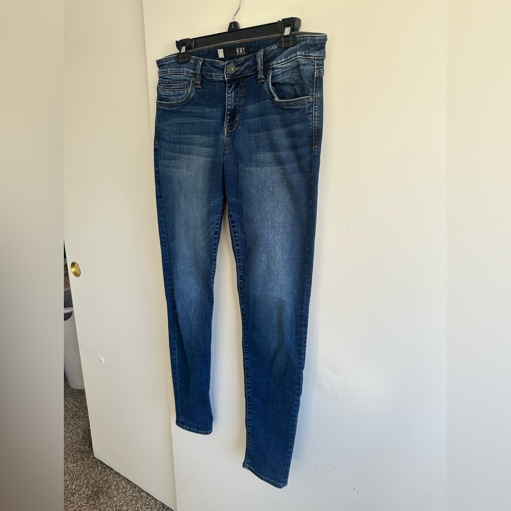 Kut from the Kloth Dark Blue Skinny Jeans - Picture 6 of 15